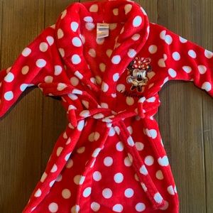 COPY - Size 2t/3t Disney Minnie Mouse Robe